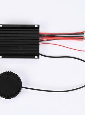 太阳能充电锂电68.4V-7.4放v升0-36V路灯pwm智能升压控制器26.4V-