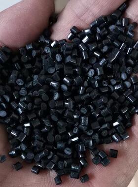 黑色注塑ABS再生料电器外壳高料冲击花无水无麻点BS塑AYNL颗粒回