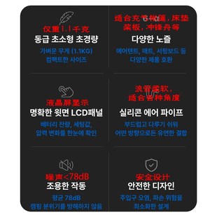 蠕动泵高压泵拉丝床垫充气I帐篷桨板充气泵新款