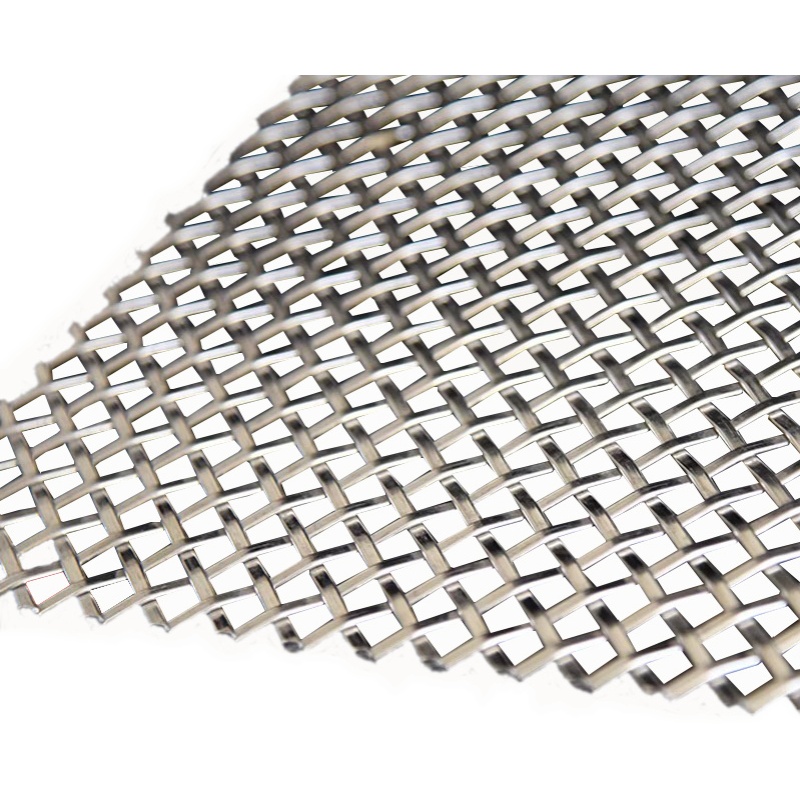 金属装饰网不锈钢编织网吊顶扁钢B丝幕墙网帘背景墙屏风隔断网垂