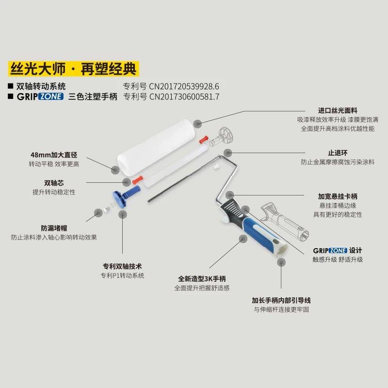 克里斯汀丝光大师滚刷884
