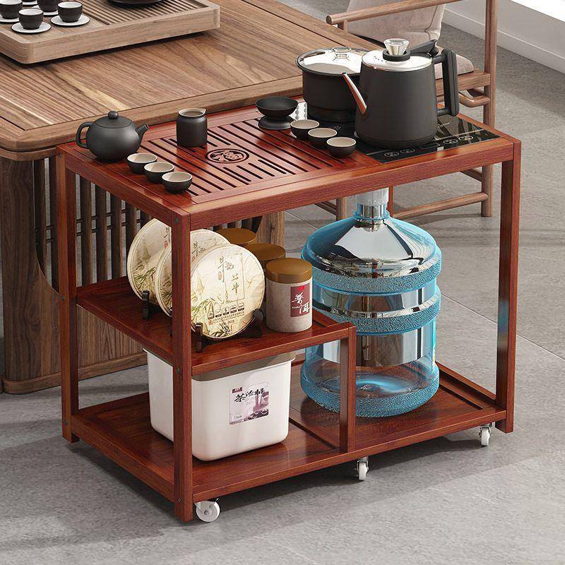 移动STX茶车桌家用客上厅柜茶水多功能水一体茶盘套装现茶代简约