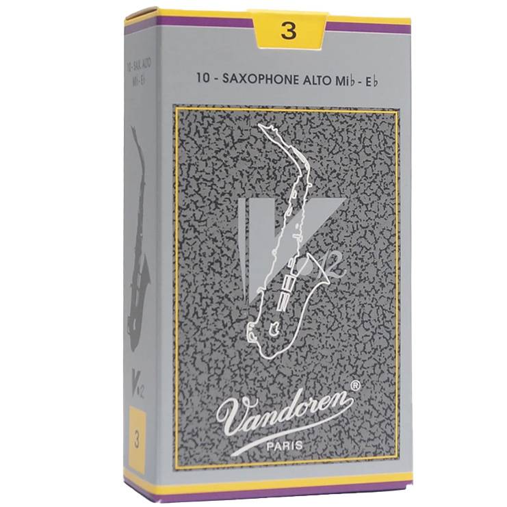 法国 Vandoren 弯德林 V12 灰盒 中音 降E 萨克斯 哨片2.5/3