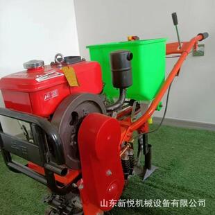 汽油手扶式玉米播种机 多功肥VPA茶粱园高施机 自走式双行耘能播