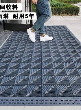防滑入门地垫室外三XBM一进外门口拼接毯商用户脚合垫地酒店垫子