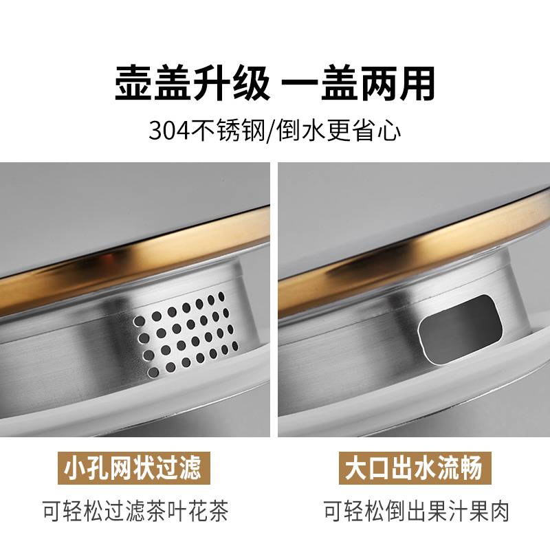 玻璃茶壶耐高温加厚茶水分离电陶炉烧水家用花茶大泡茶壶茶具套装