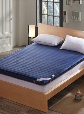 边加厚法兰绒床9cm厚保暖榻米垫子学生榻宿舍垫单人单QB法兰绒双