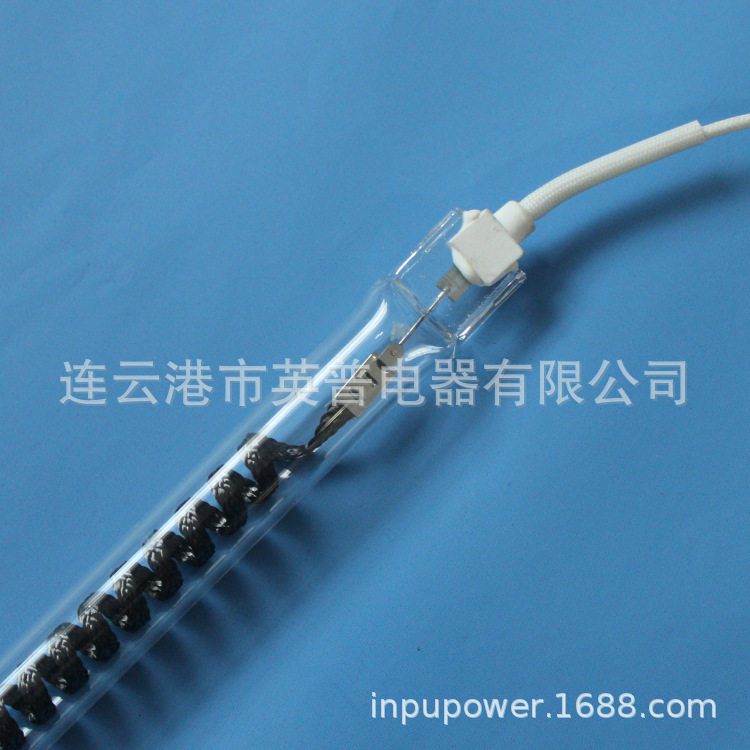石英真空加热管碳纤维电热管真空加热取暖烧烤工业用石英加热管