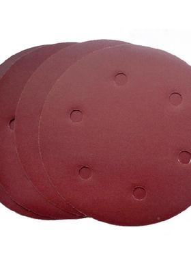 长杆墙面打磨机纸9寸动6537砂圆形自孔粘式腻子无尘电抛光器工具