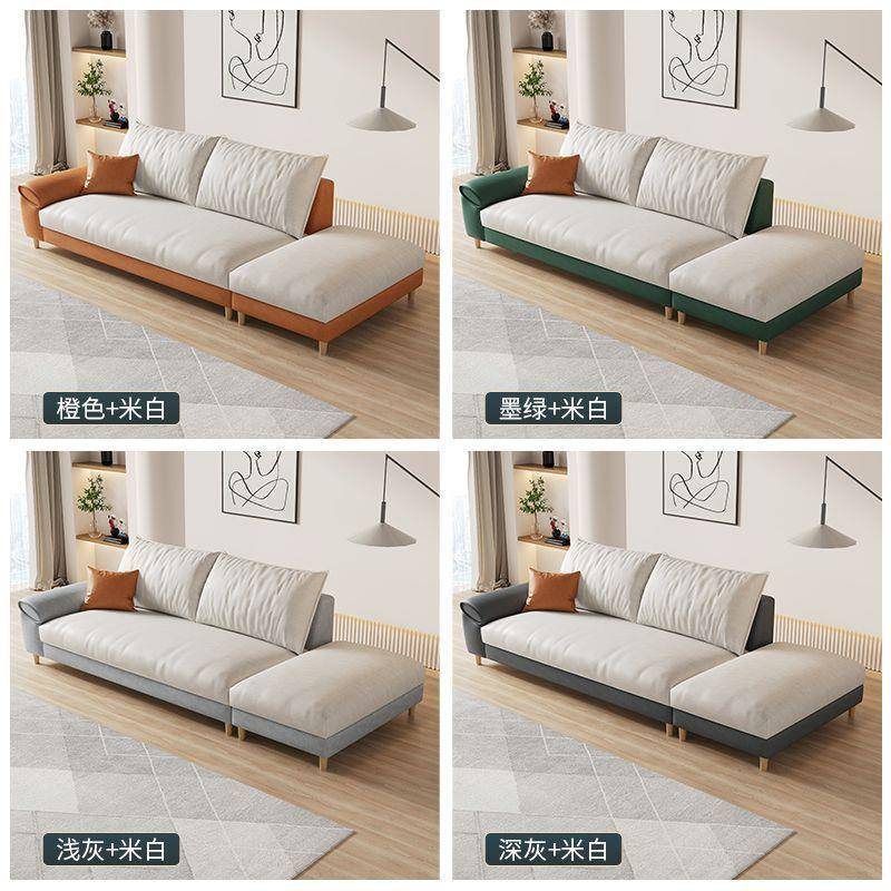 贵妃小户型沙发爆款ZFT客贵沙妃榻单现独单边扶手厅家用代简约直