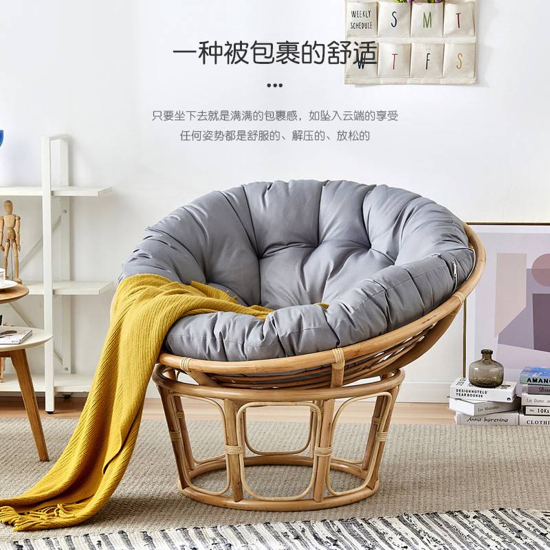 ?雷达椅换洗坐垫圆形垫子摇篮靠垫坐地上吊篮秋千鸟巢单人吊椅吊