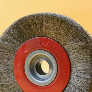 丝轮机用打平型钢丝刷除锈镀铜丝钢轮抛光轮 钢除771锈磨不锈钢丝