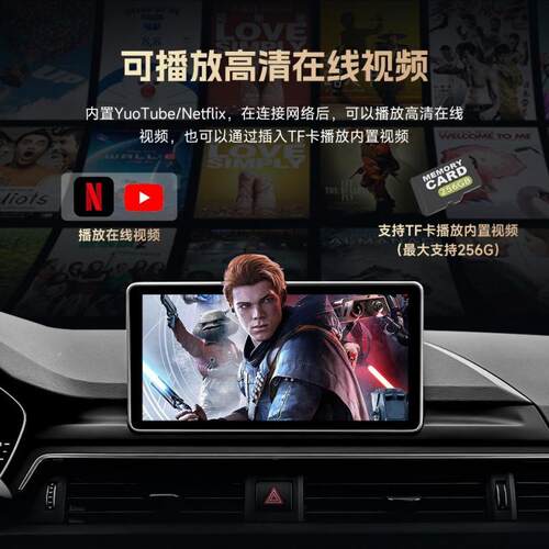 无线crlpay转接器无线安卓uto有线转无线汽车导AB008carplay转A接