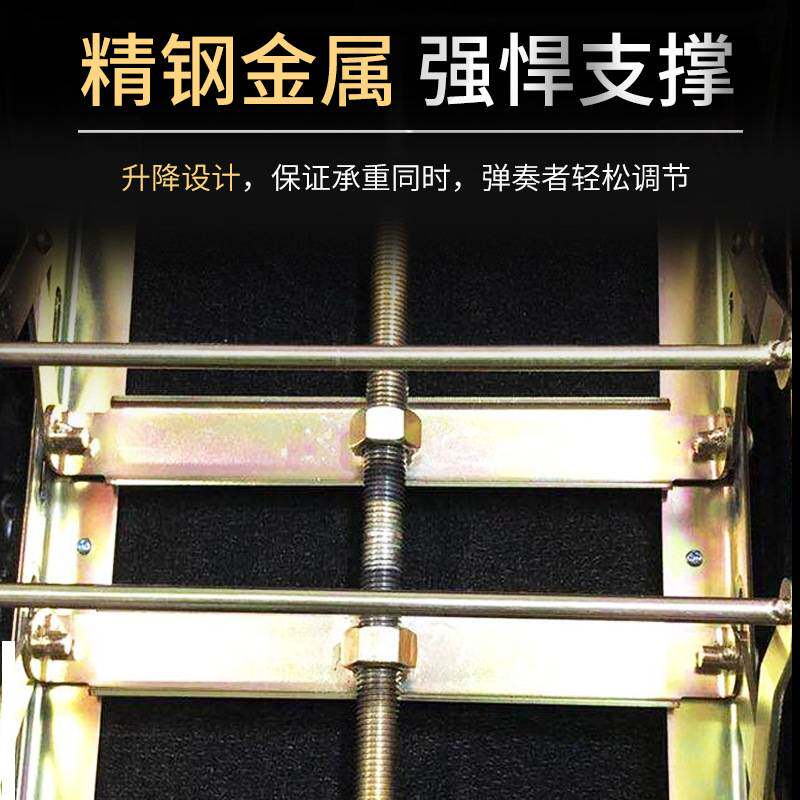 单人带书箱钢琴凳新框式螺杆升降乐器演奏凳电子琴琴凳古筝凳厂家