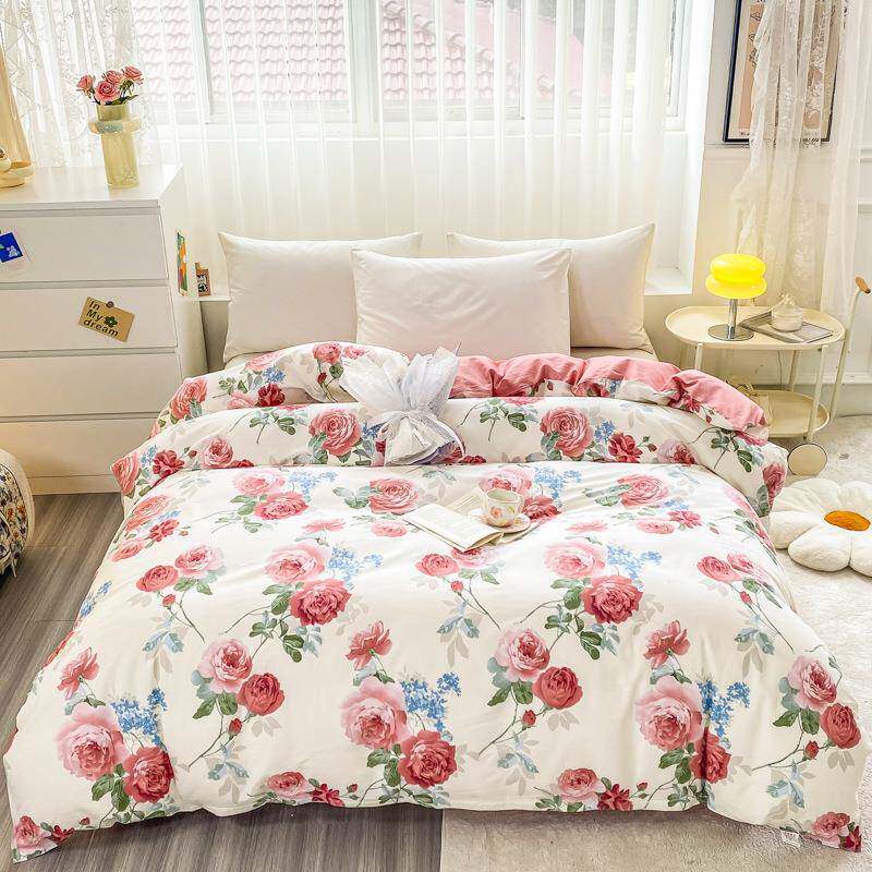 新款全棉被套2单件100AL746070纯棉学生单人双人被罩1520×00棉x3