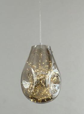 意l创ed餐厅吊灯性酒店吧台灯落地灯饰现代个铜线室内装饰97726灯