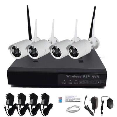 监控套nHDNVRKIT080P无线监控套装wireles装svrki1tHJ-1008Vmera