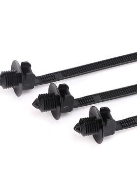 7厂家直销HS0 4.8*90mm5 09420条/包尼龙杉树型汽车扎带线束捆1扎