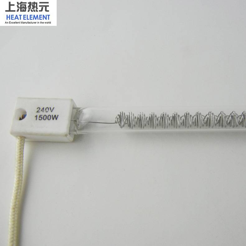 快中波加热管八角丝钨丝加热管红外线加热管短波三角丝发热灯管