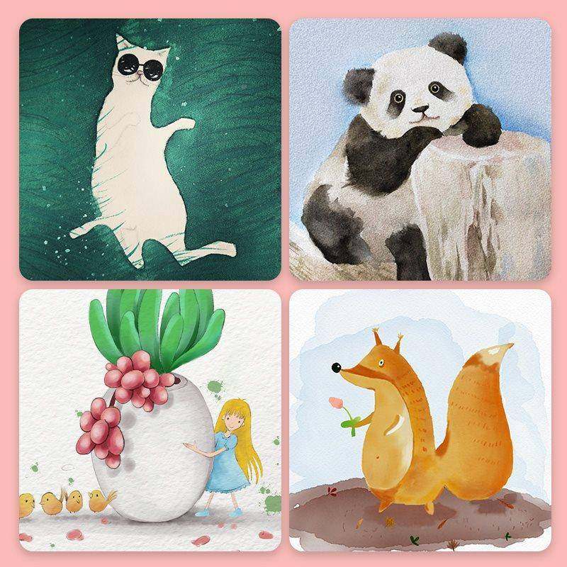 画中盛材红WIP胖子固体水彩颜料36色画套装初学画者画画笔绘工具,文具电教/文化用品/商务用品,调色盒,淘宝优惠券,粉丝福利购,淘宝优惠卷