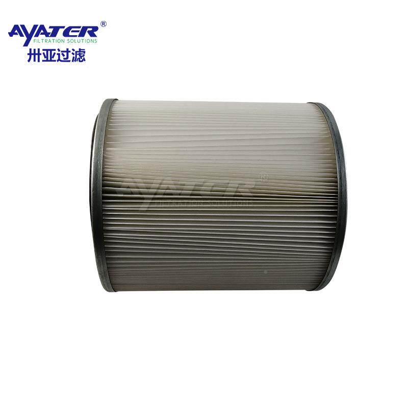 抛丸机生搅拌站快拆除尘滤筒防静厂电PTFE聚酯纤维A550过滤筒产家