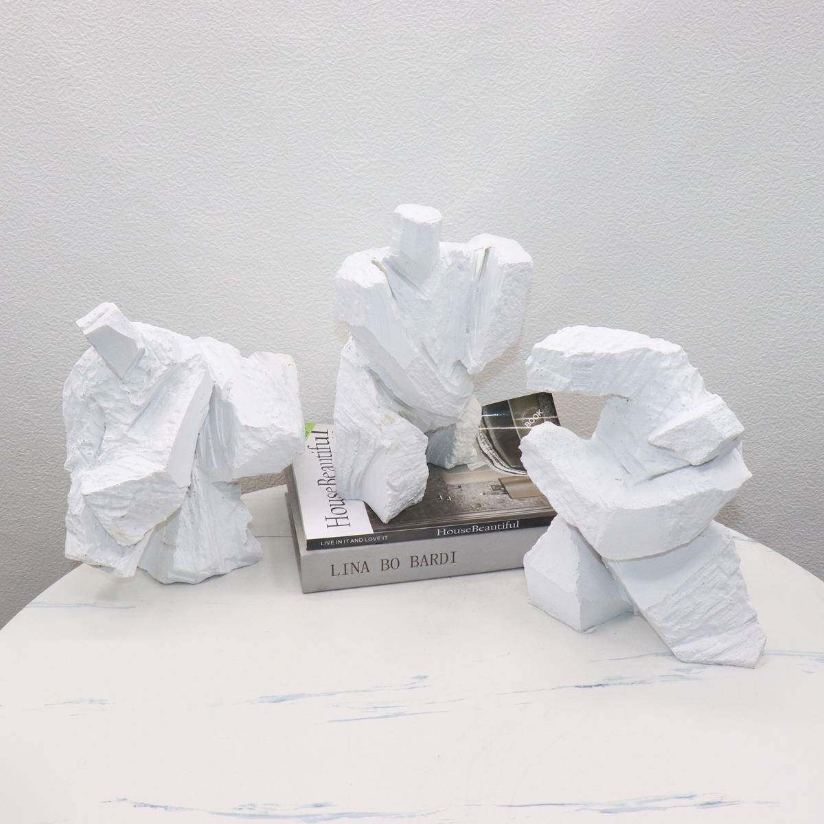 术太象极雕塑新中式艺品关摆件人物客厅抽摆玄设酒店装饰抽象2020