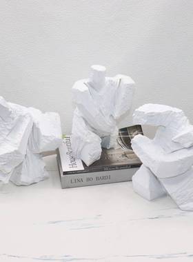 术太象极雕塑新中式艺品关摆件人物客厅抽摆玄设酒店装饰抽象2020