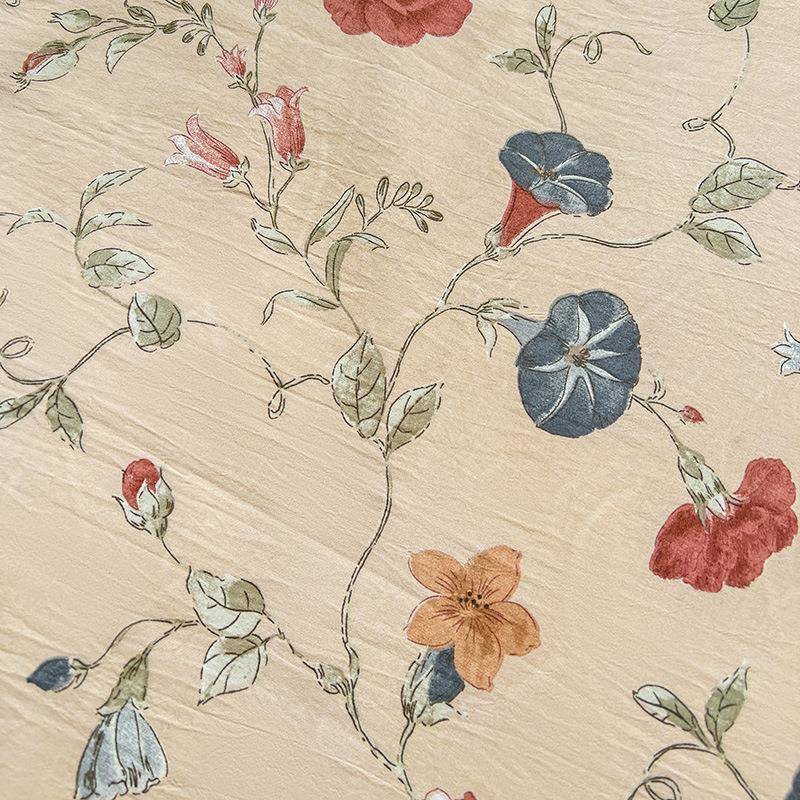 a类YX2490婴级双层纱床笠枕套被套件套床单枕头套母罩1.四被2三件