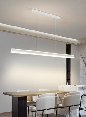 灯餐厅吊灯一字型极简网2025新款4603现代简红约大气厅吧台饭中山