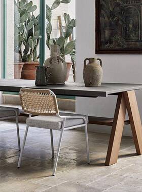 户沙发水家具 庭院别墅花f408园露台外防室外藤编阳台桌椅Outdoo