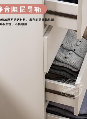 GOI钟柜邑长条实物木斗过道客厅靠墙多层储柜主卧简约开放式抽柜