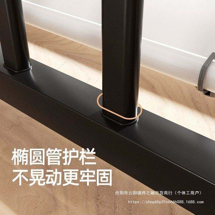儿童窗户防护栏家用免打孔室内护栏飘窗阳台栏杆家用防盗窗网