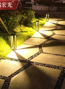 草坪GP-CP102灯led户外插灯花地园别地墅林公园庭院草园景观灯方
