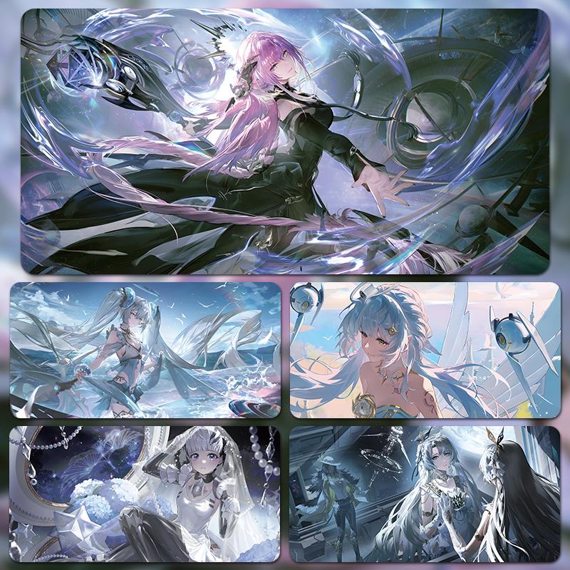 战 双帕弥什滑鼠垫键盘垫学生办公游戏二次元电脑桌垫电脑键盘垫