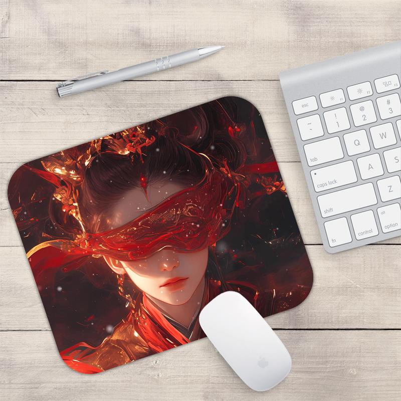 小号便携鼠标垫护腕动漫笔记本电脑男女创意游戏电竞键盘垫子家用