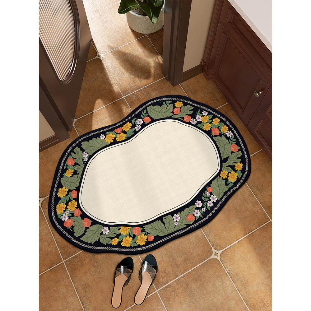 卫生间吸水地垫淋浴房防滑垫浴室柜脚垫厕所速干地毯洗手池硅藻泥