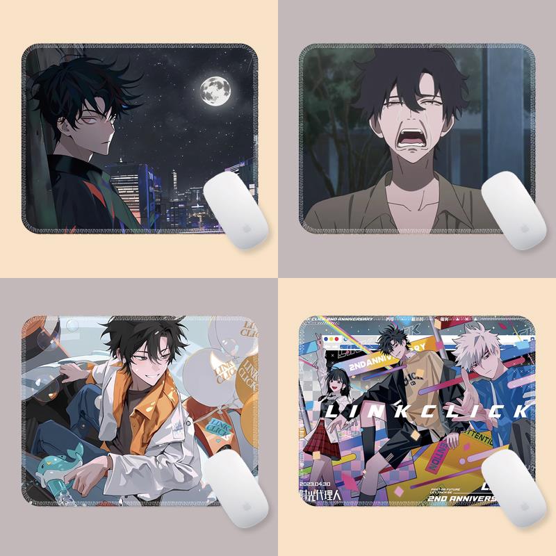 时光人滑鼠垫小号陆光乔苓动漫二次元笔记型电脑护腕软垫包边