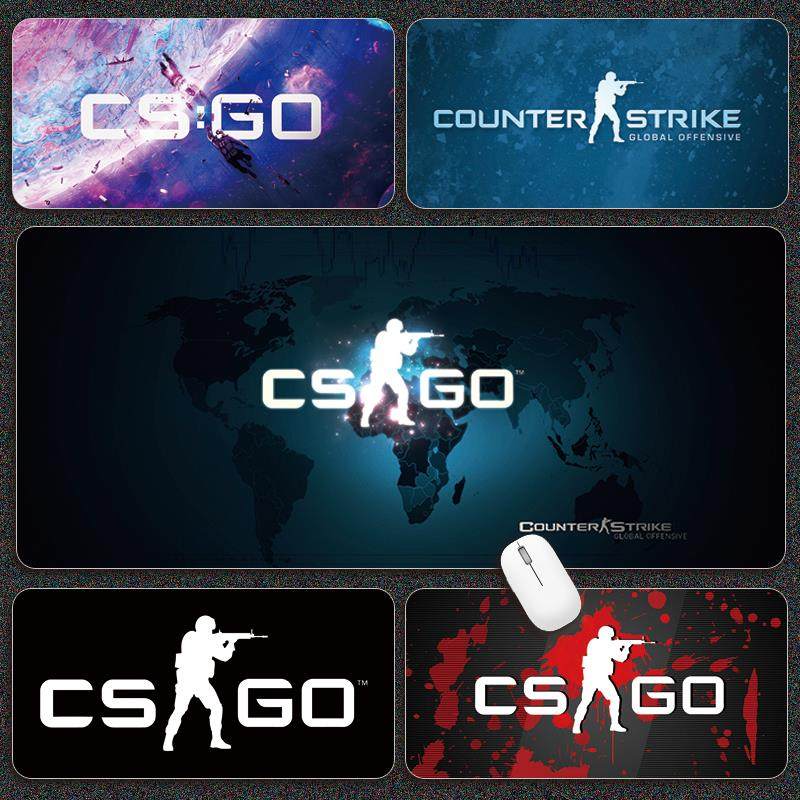 CSGO鼠标垫超大号反恐精英游戏周边电脑竞技专业键盘锁边桌垫定制