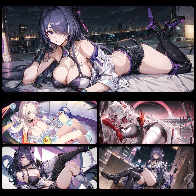 黄泉滑鼠垫超大号崩坏星穹铁道二次元动漫笔电办公桌键盘垫