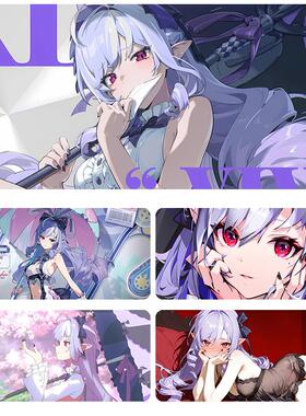 ZZZ绝区零薇薇安鼠标垫超大号游戏周边法厄同vva键盘米哈游定制