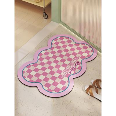 硅藻泥吸水地垫浴室卫浴速干脚垫子2025新款卫生间厕所门口防滑垫