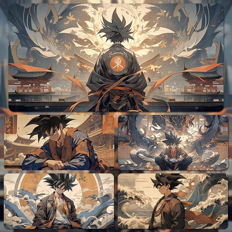 七龙珠滑鼠垫超大号孙悟空二次元动漫游戏专用宿舍办公桌键盘桌垫