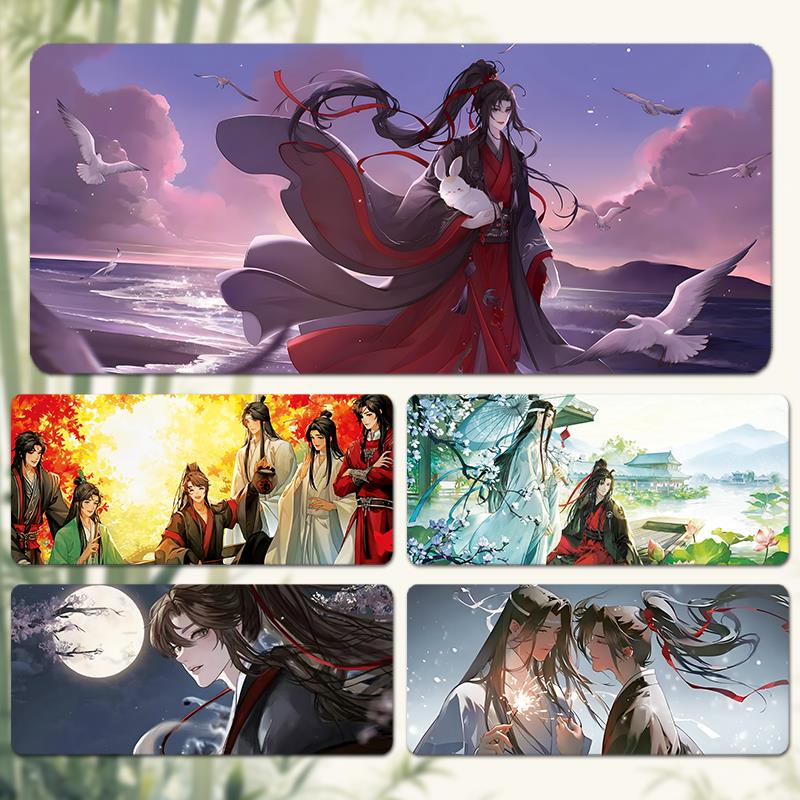 魔道祖师鼠标垫学生办公游戏办公室超大动漫周边防滑魏无羡键盘垫