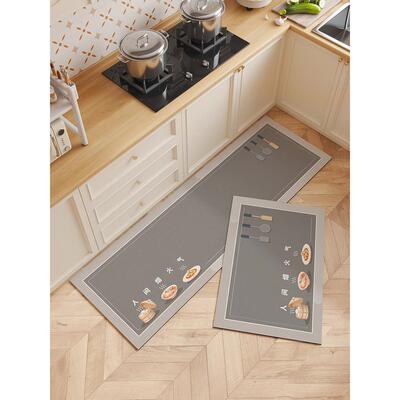 厨房专用地垫2023新款强吸水防滑防油可擦免洗耐脏速干硅藻泥脚垫