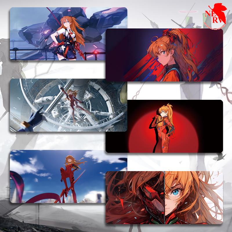 EVA明日香鼠标垫超大新世纪福音战士键盘垫桌垫周边二次元定制