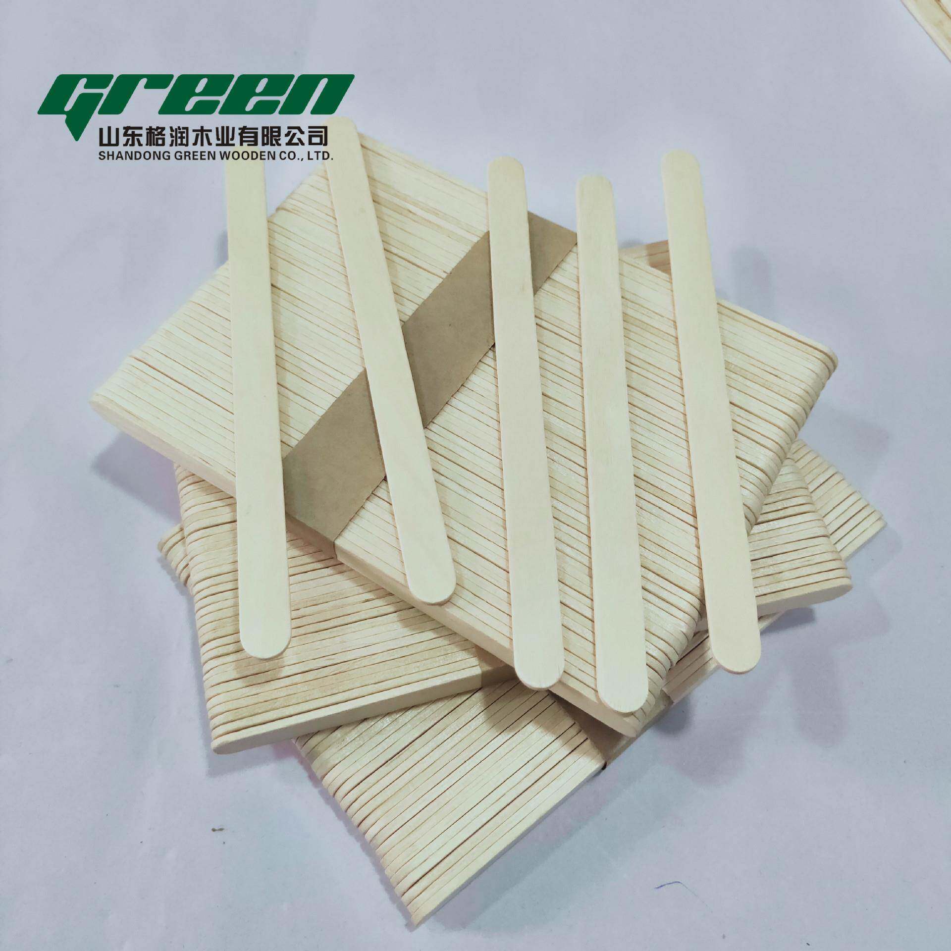 雪糕棒14*102*冰棒332棍冰淇O淋棒木制手工DIY可0定LOG等