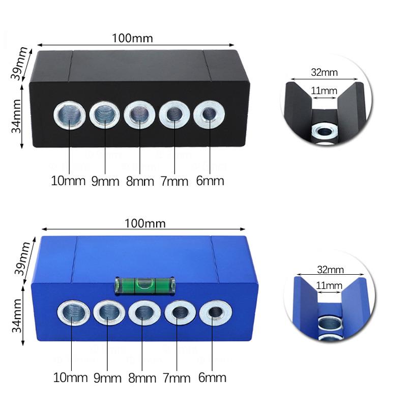 工直孔打孔器水铝合金器437带泡圆木榫打孔器钻头木定位木工工具