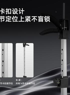 Imbt木工工橱柜伸缩40-82cm支o撑杆具支撑架门吊顶便框携式超省力