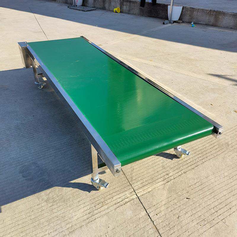 小输型不锈钢平面皮带式机食送品口罩瓶工业用铝型材传UVV酒送带