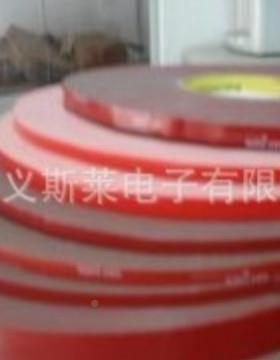 白色泡棉双面胶玻璃，塑料或纤维OOR等各式的选择素材粘背合胶